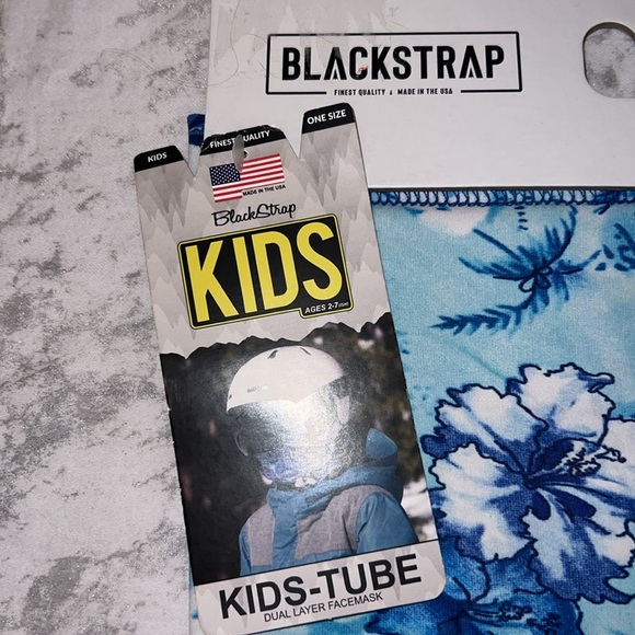 NWT Blackstrap Kids Tube Dual Layer Facemask Facegear 
Ages 2-7 - Picture 7 of 7